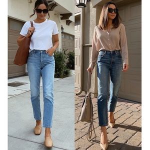 Everlane The Original’90s Cheeky High Rise Straight Leg Crop Jean Size 29